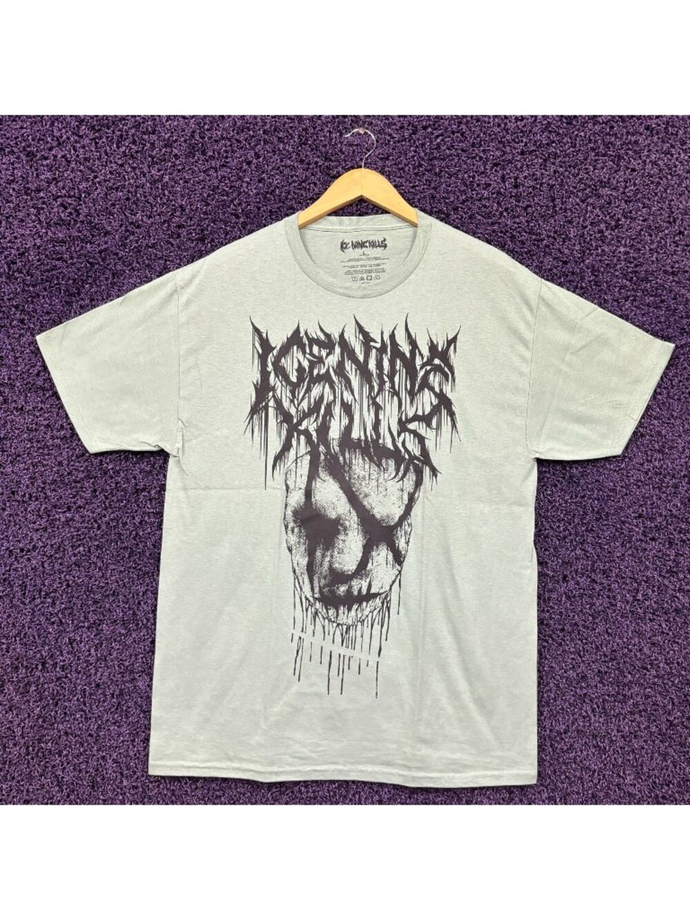 Ice Nine Kills Face T-Shirt Size Large